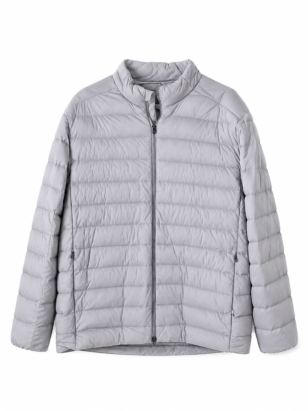 Lululemon Men’s XL Navigation 700 Down Fill Jacket Gray Lightweight Puffer Coat - Picture 2 of 16
